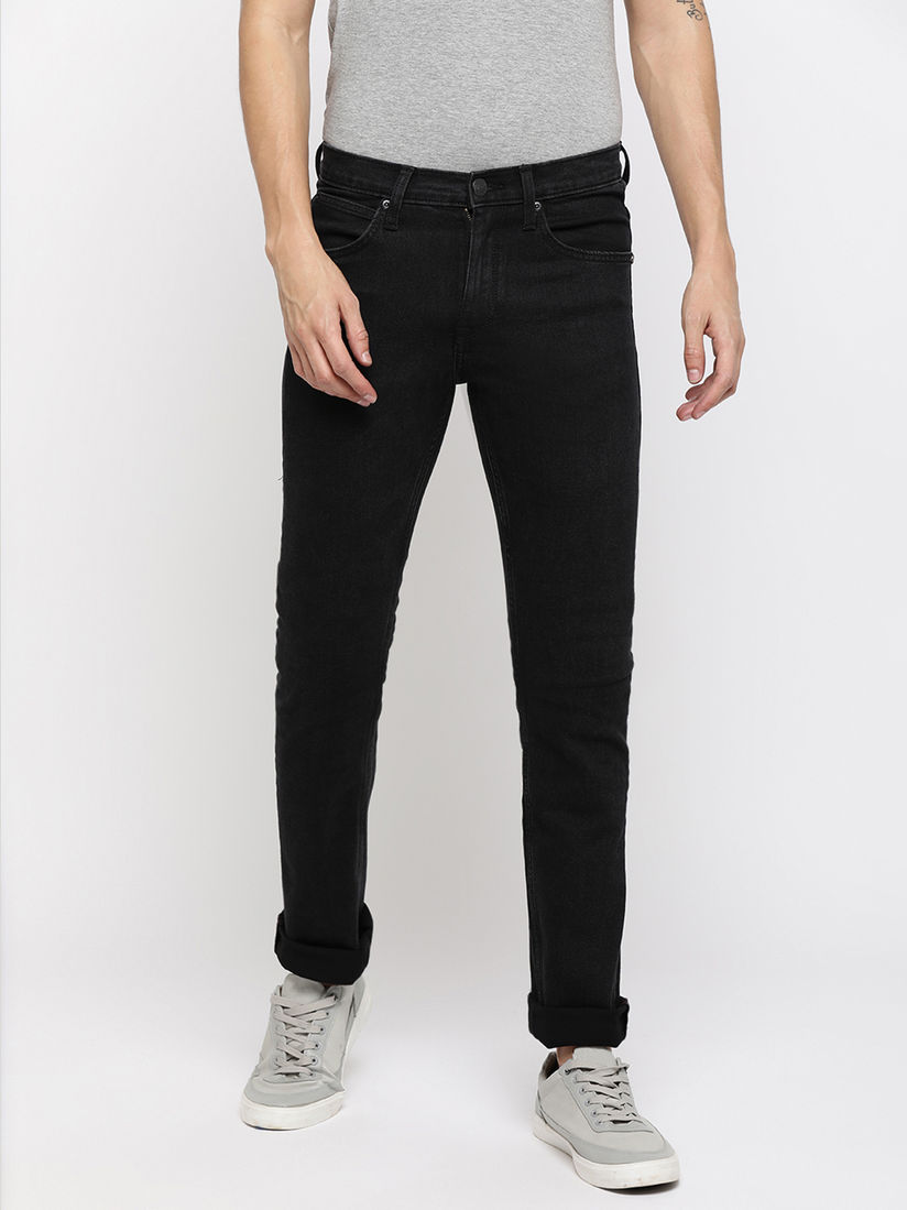 lee black jeans