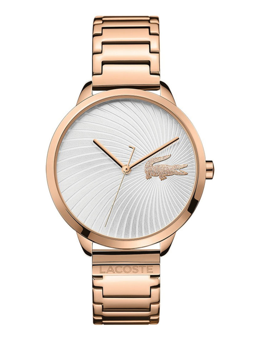 lacoste watch silver