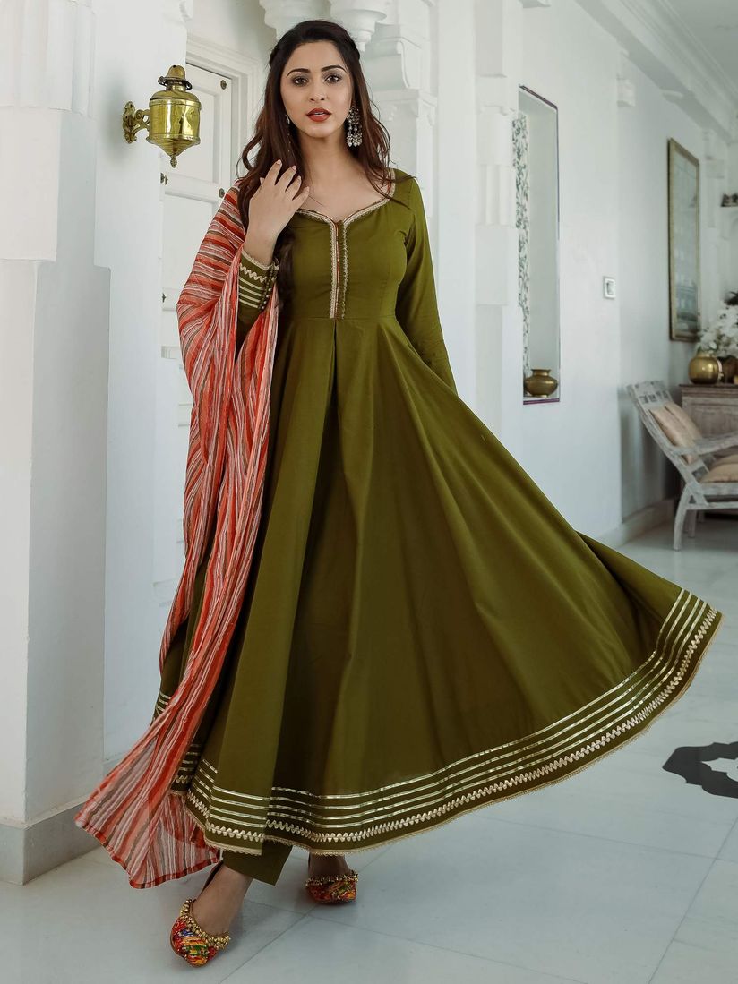 anarkali kurta set