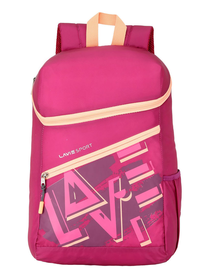 lavie pink backpack