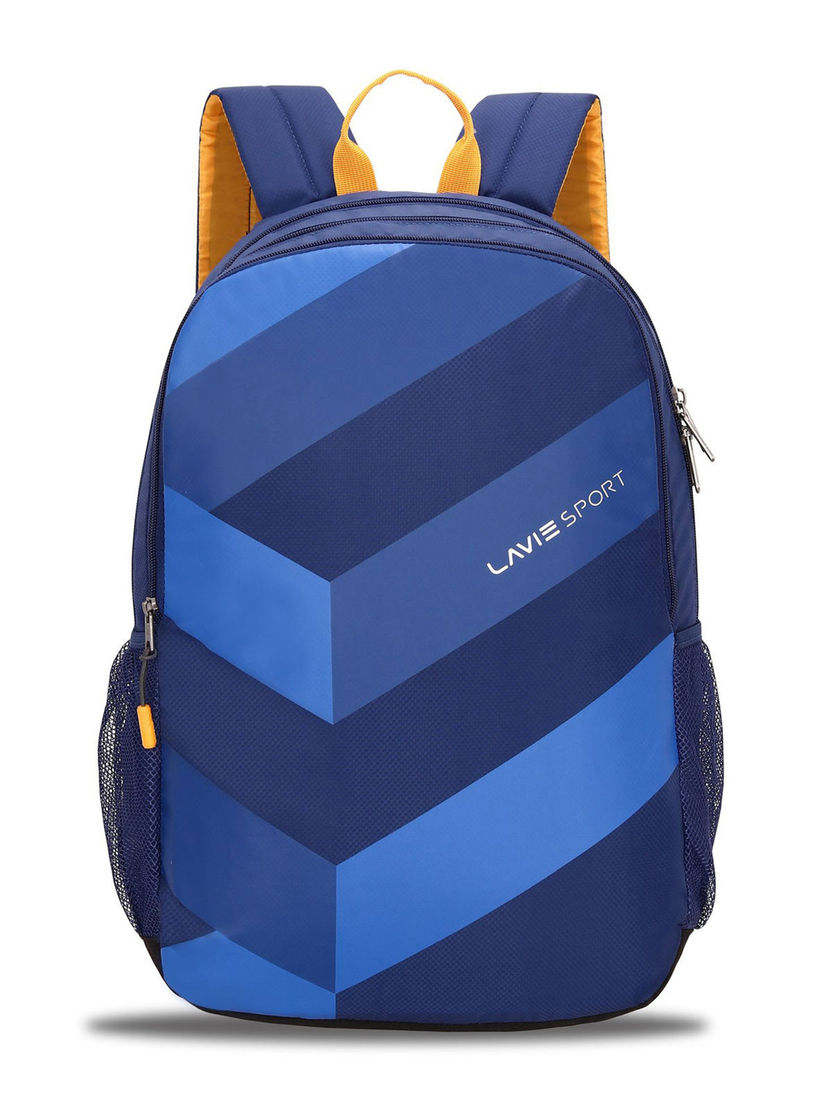 lavie navy blue swing backpack