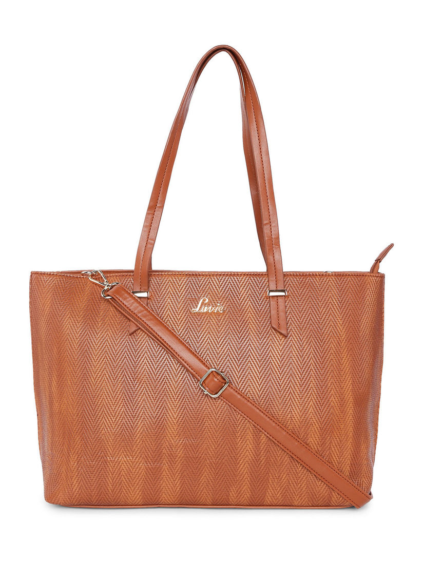 Lavie Tote Bags Buy Lavie Aerglo Brown Patterned Tote Bag Online Nykaa Fashion Buy lavie online in india at brand factory. nykaa fashion
