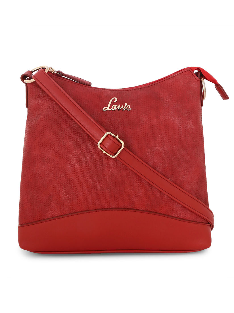 lavie red sling bag