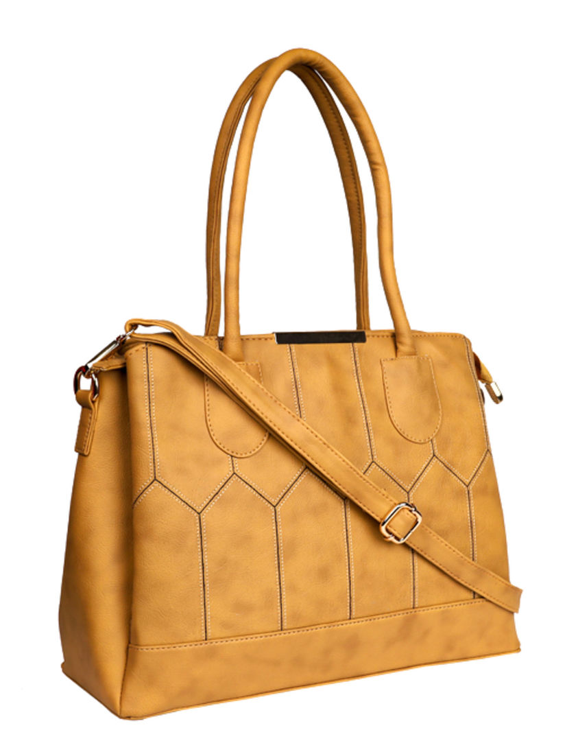 mustard handbag