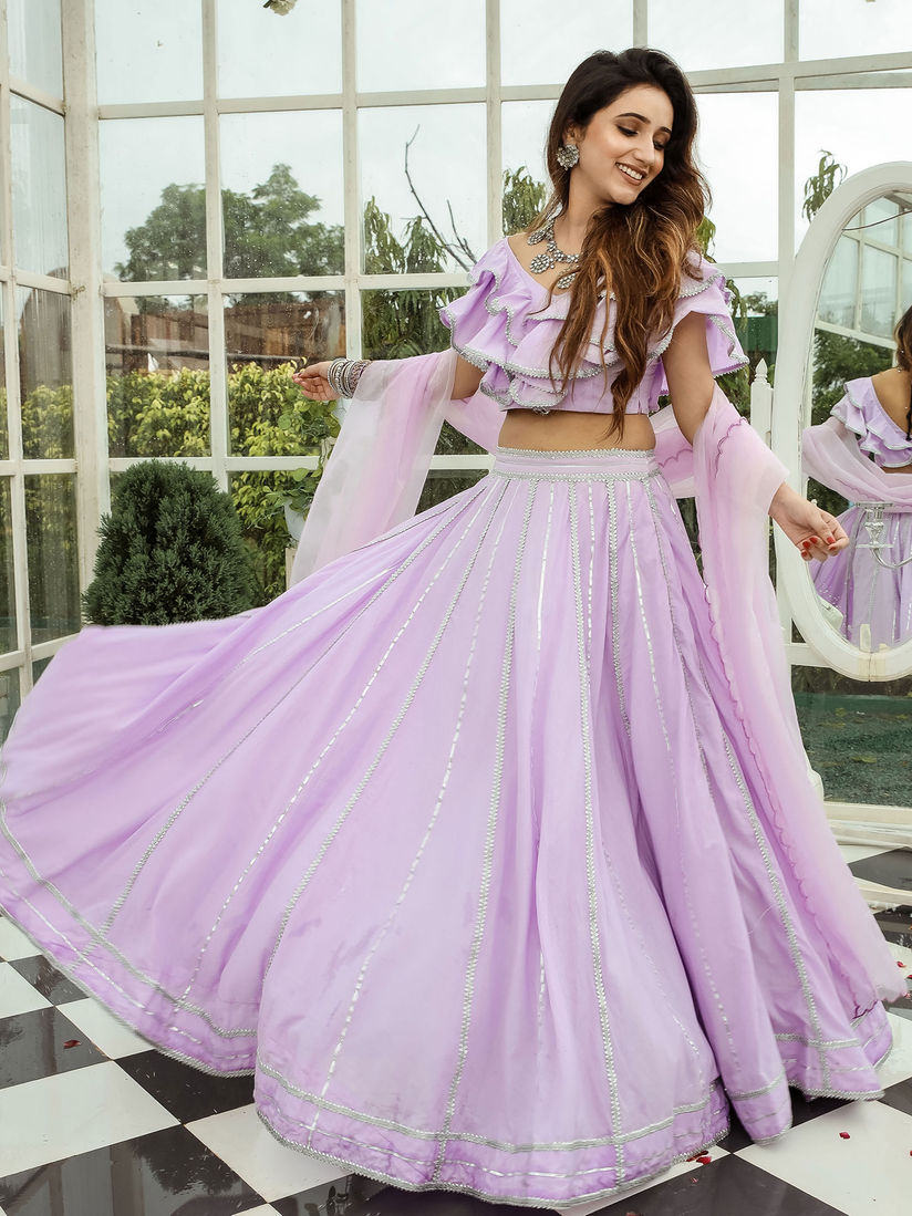 lavender lehenga online