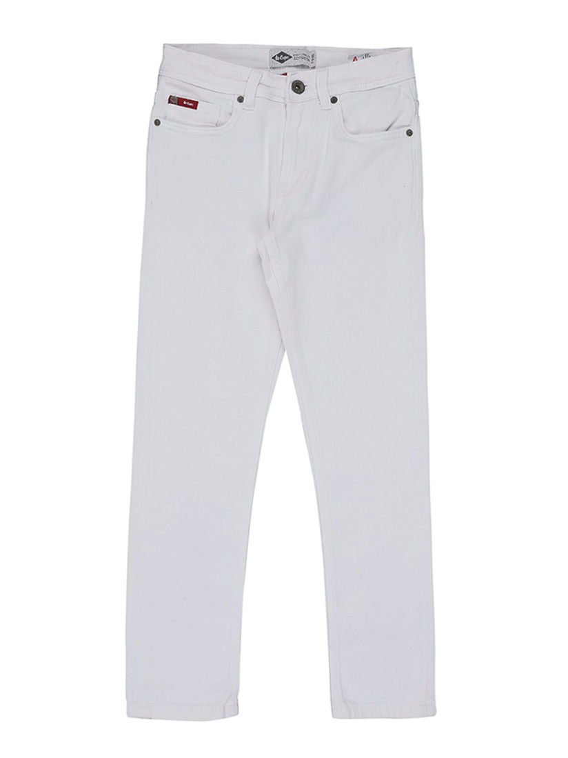 lee cooper white jeans