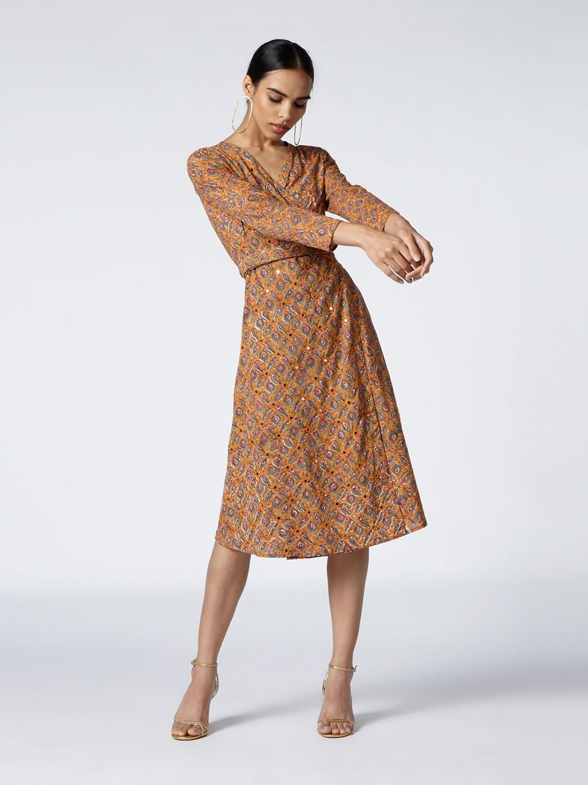 cotton wrap dresses