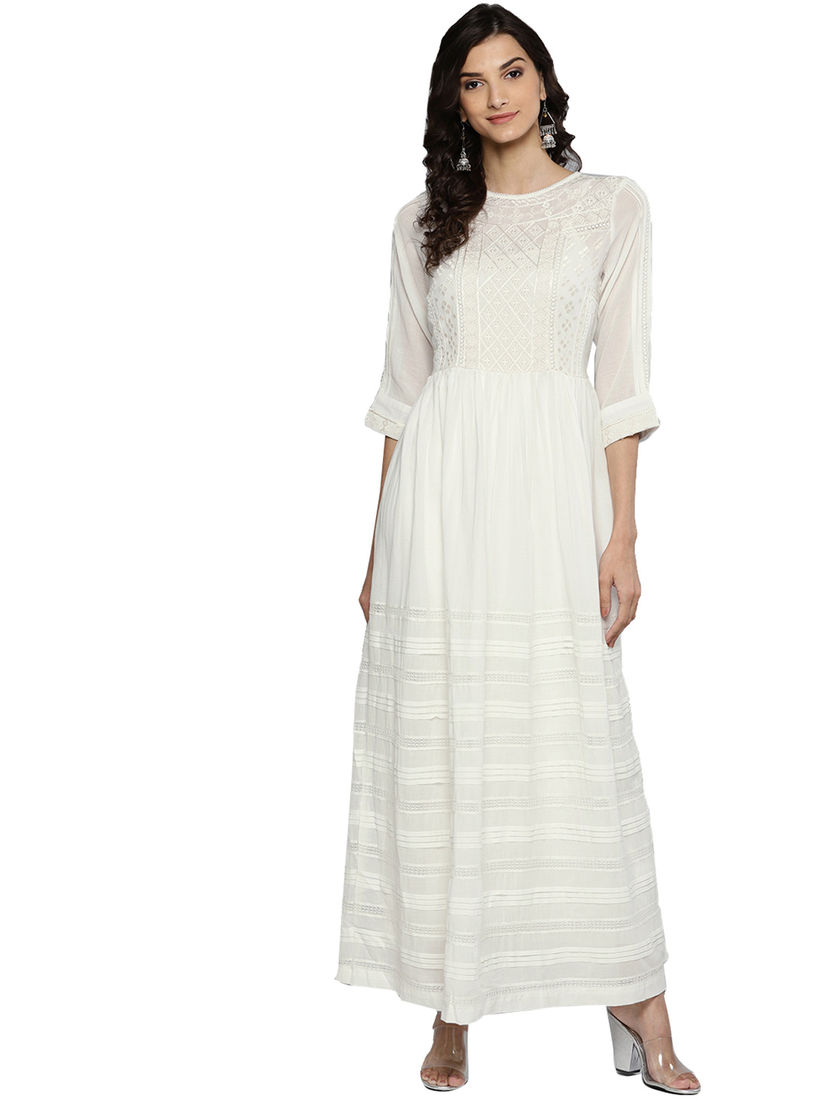 Ritu kumar white dress clearance