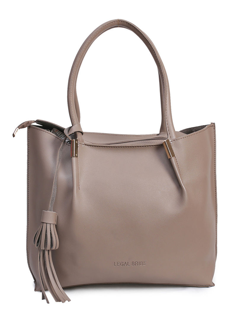 Taupe handbags clearance