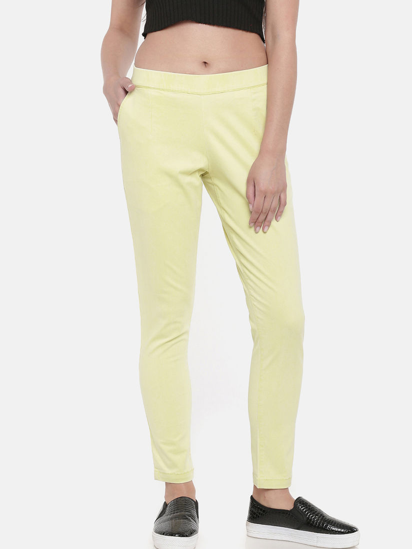 bright yellow pants