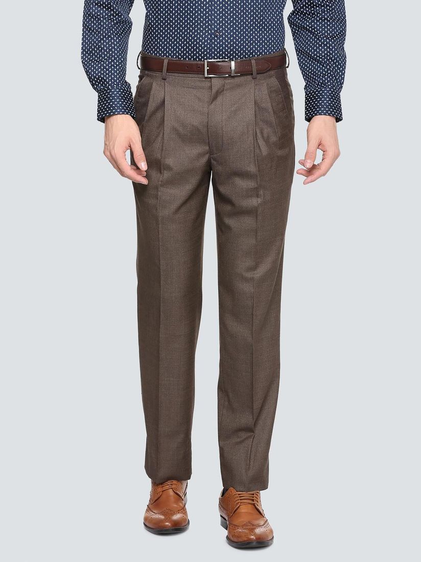 Brown formal trousers Clearance