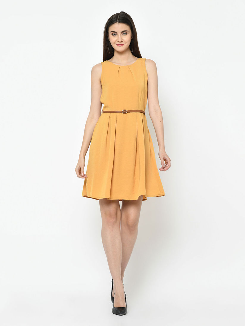 yellow orange dresses