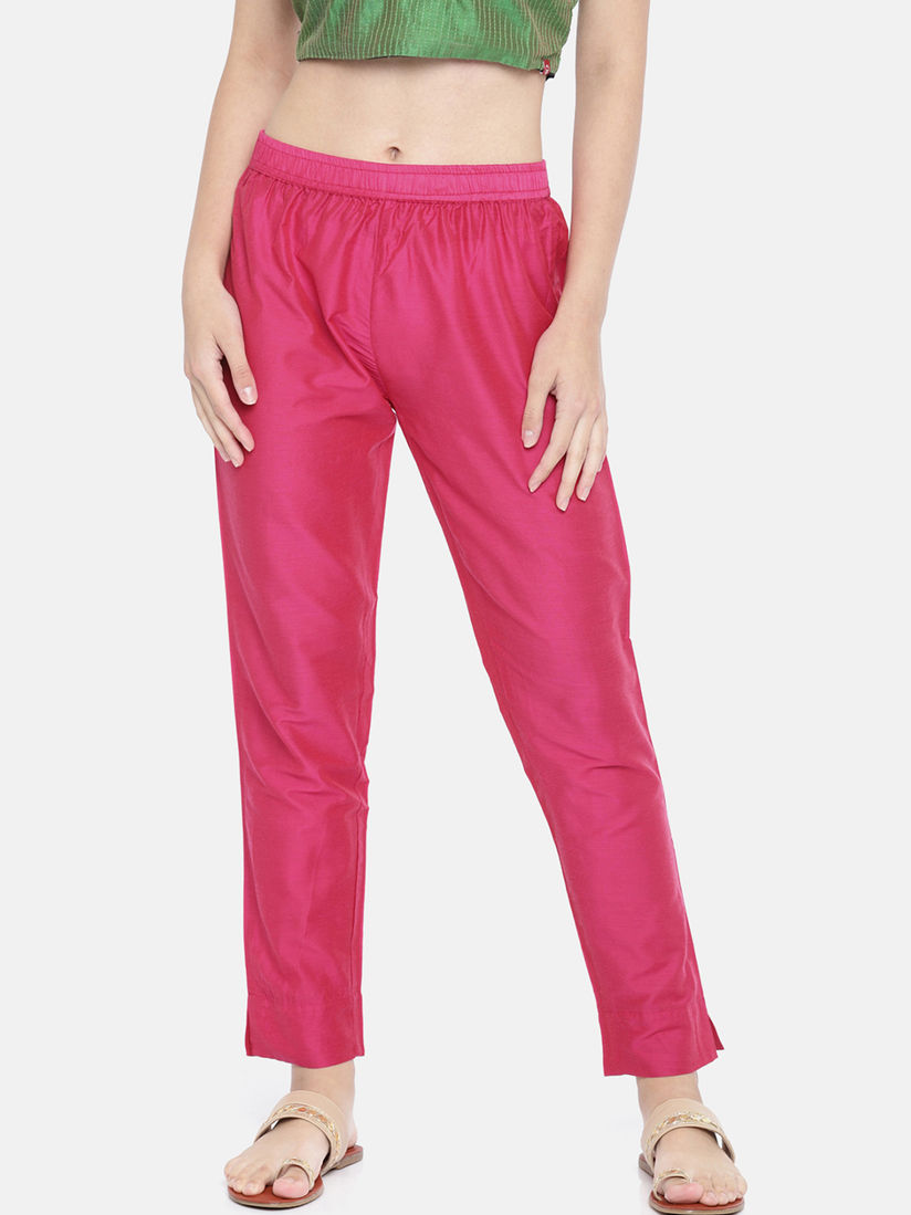 Go colors metallic pants clearance
