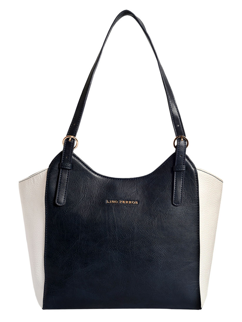 lino perros blue handbag