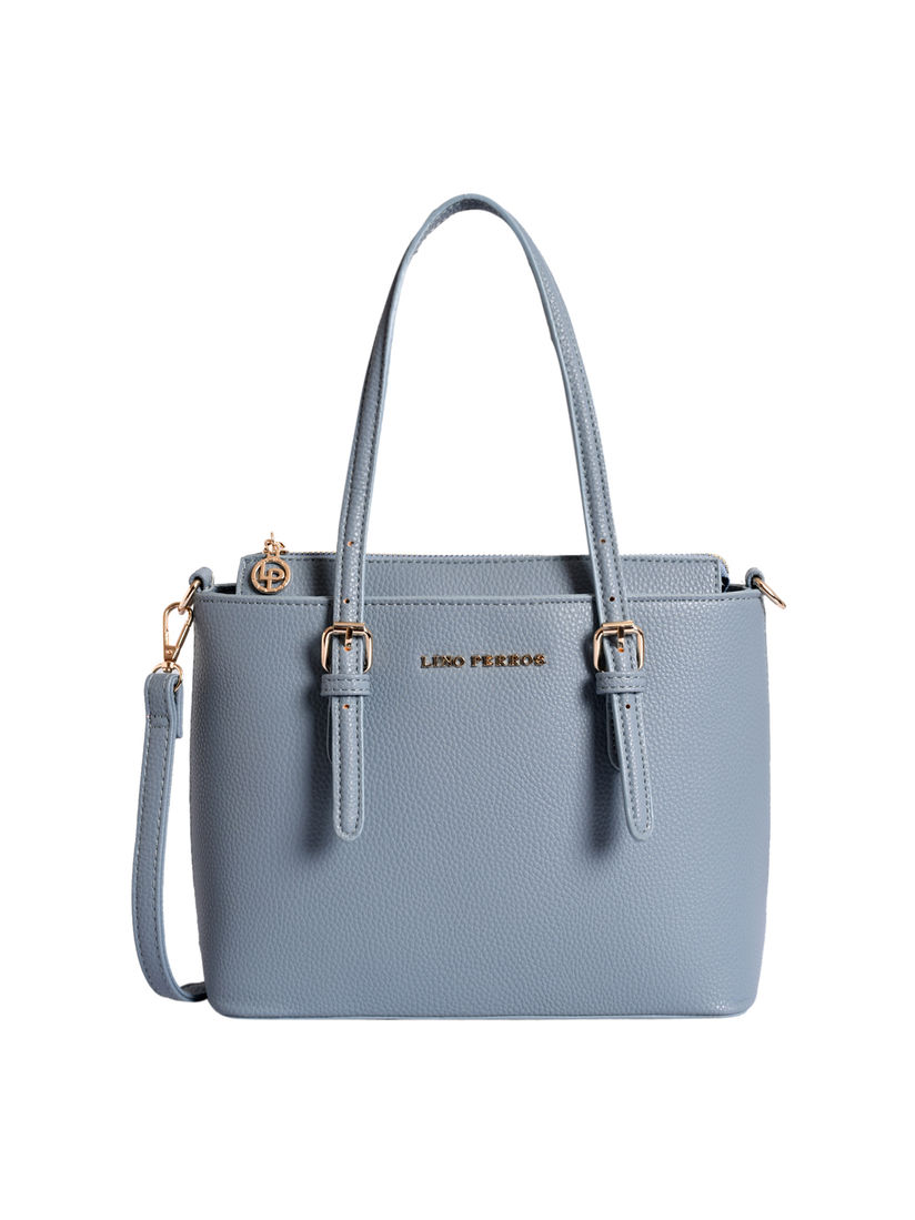 lino perros blue handbag