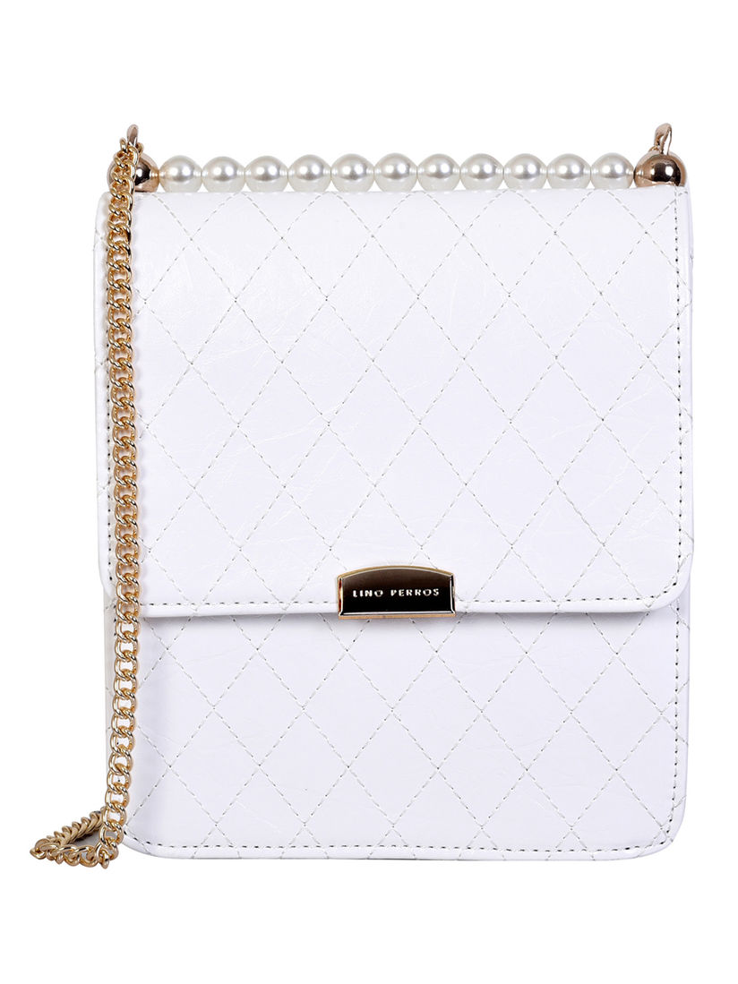 Lino perros white sling bag clearance