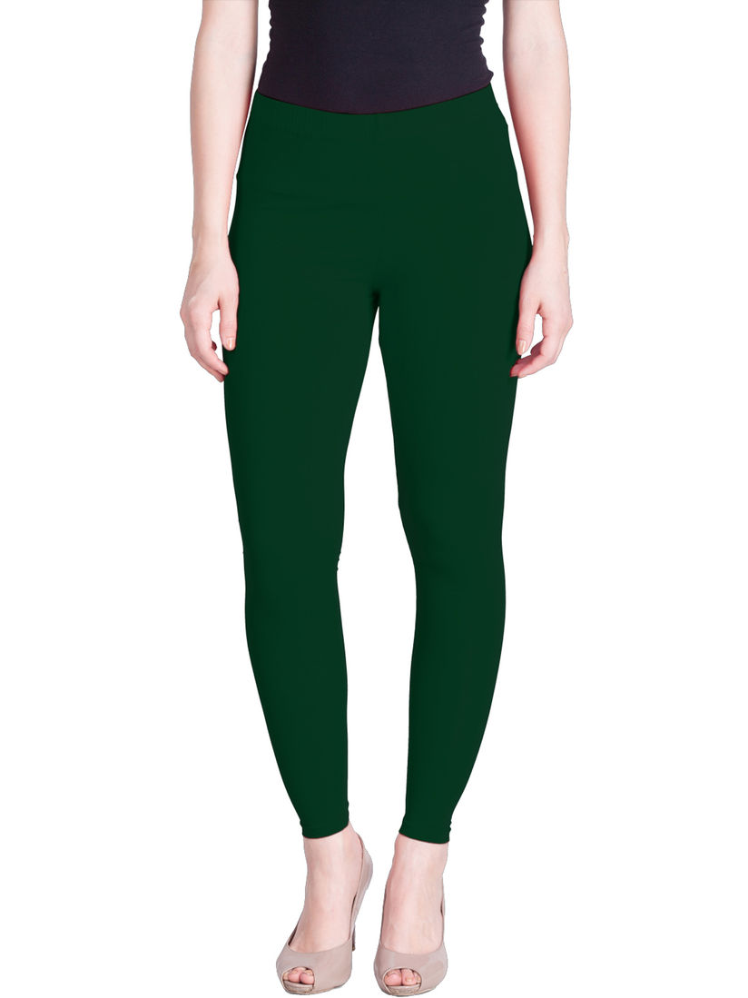 Green leggings online clearance