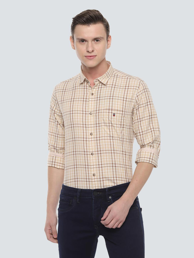 Louis Philippe Sport Casual Shirts Buy Louis Philippe Sport Beige Check Shirt Online Nykaa Fashion Save money with our best louis philippe coupon codes and offers. nykaa fashion