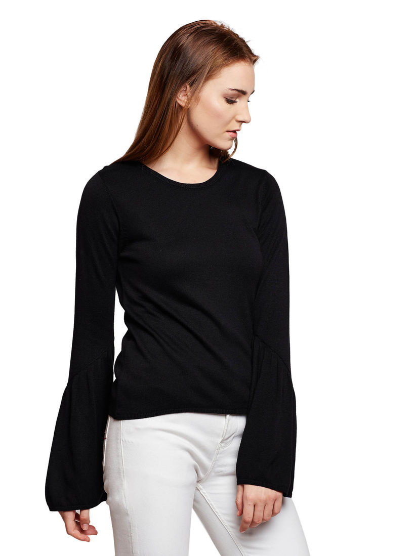 madame black sweater
