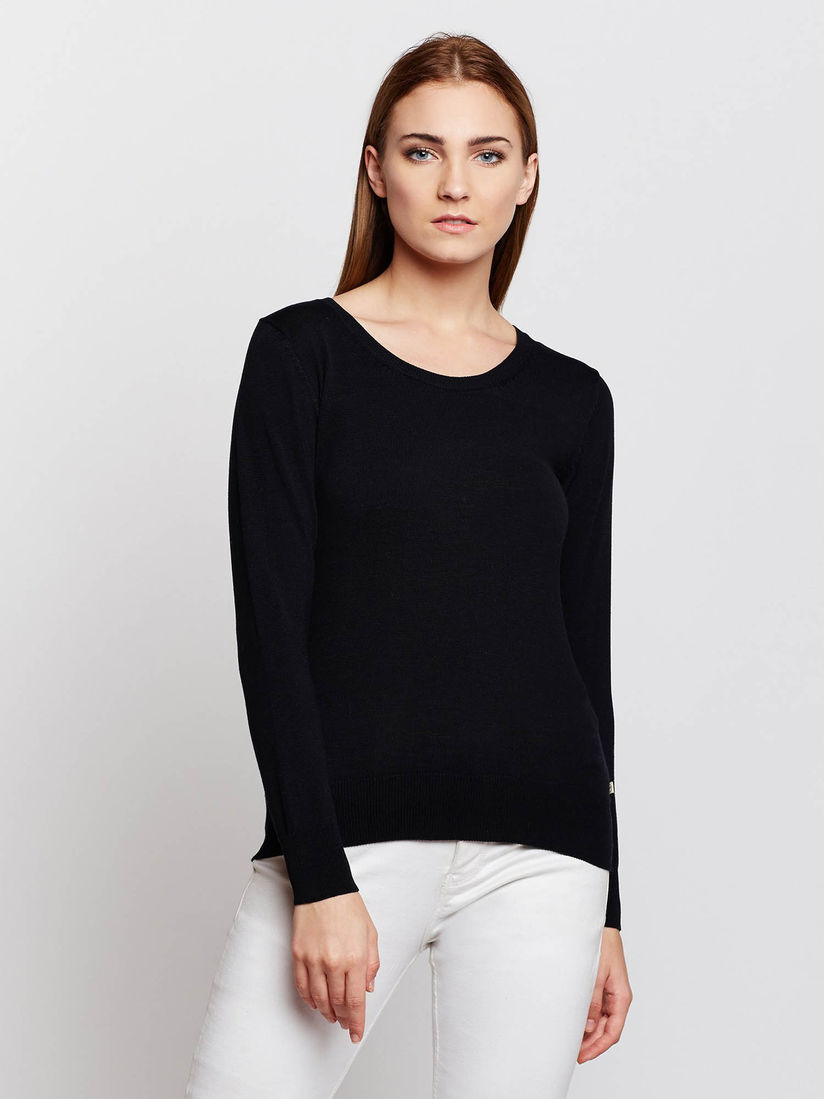 madame black sweater