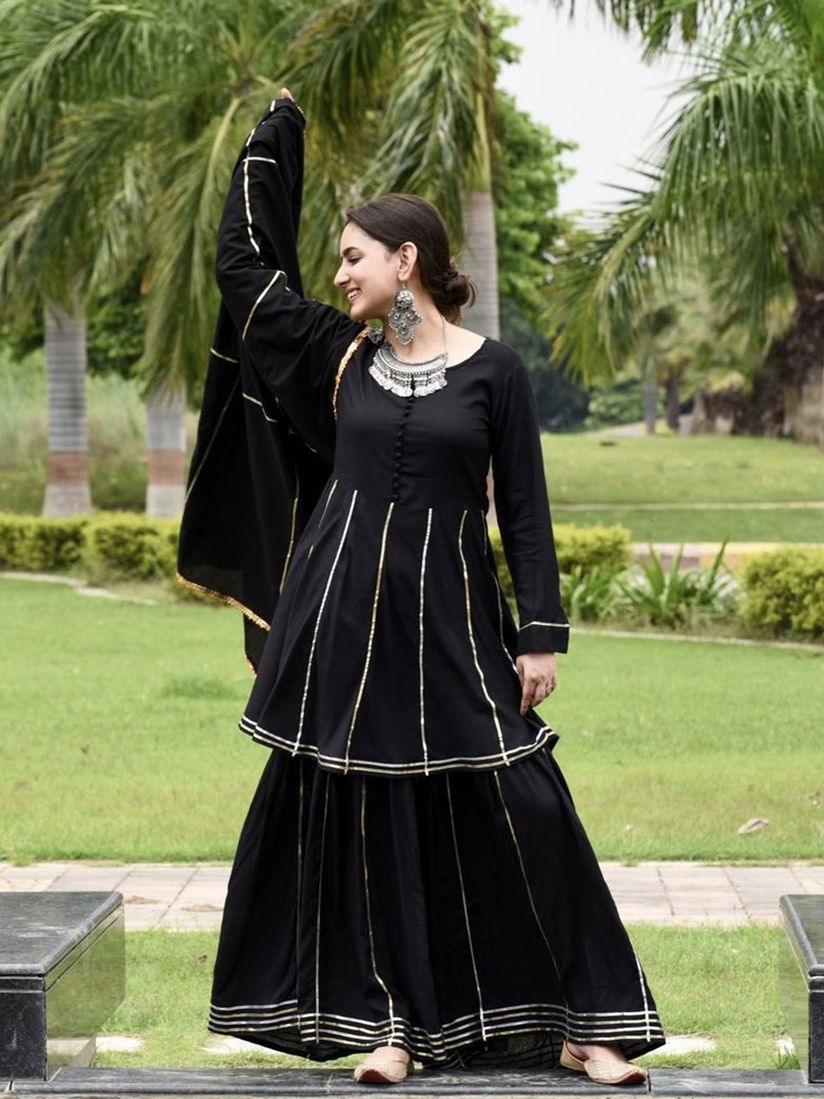 heavy gota patti suits