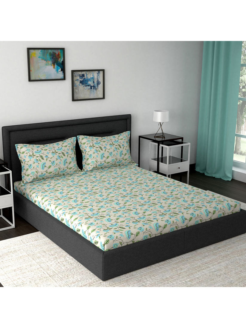 single bedsheet with 2 pillow covers