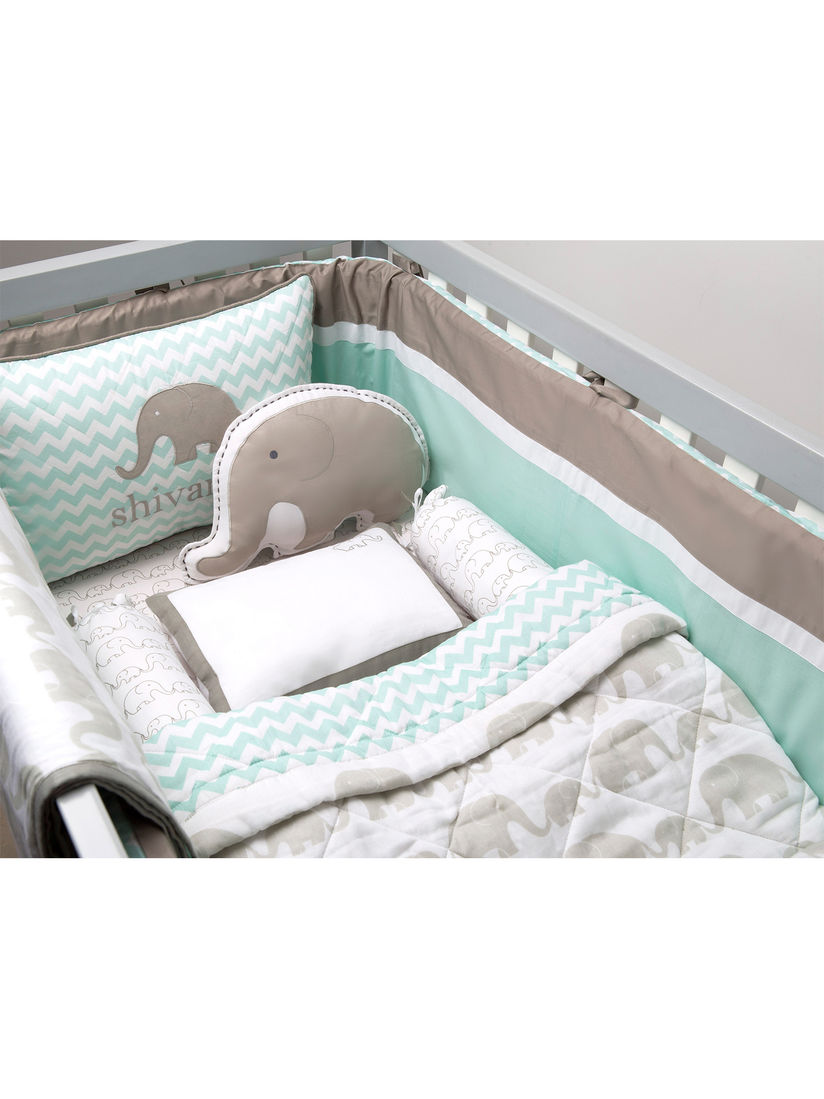 b and m cot bedding