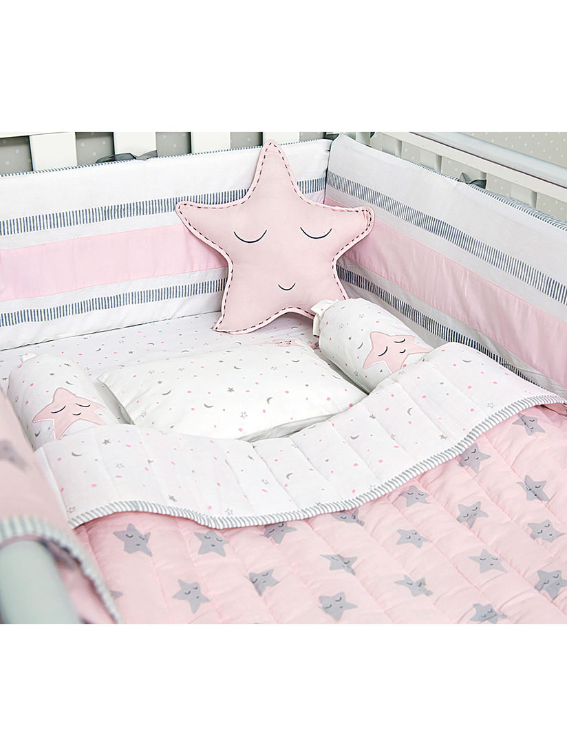 b and m cot bedding