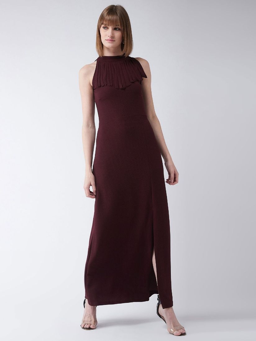 two front slits dress