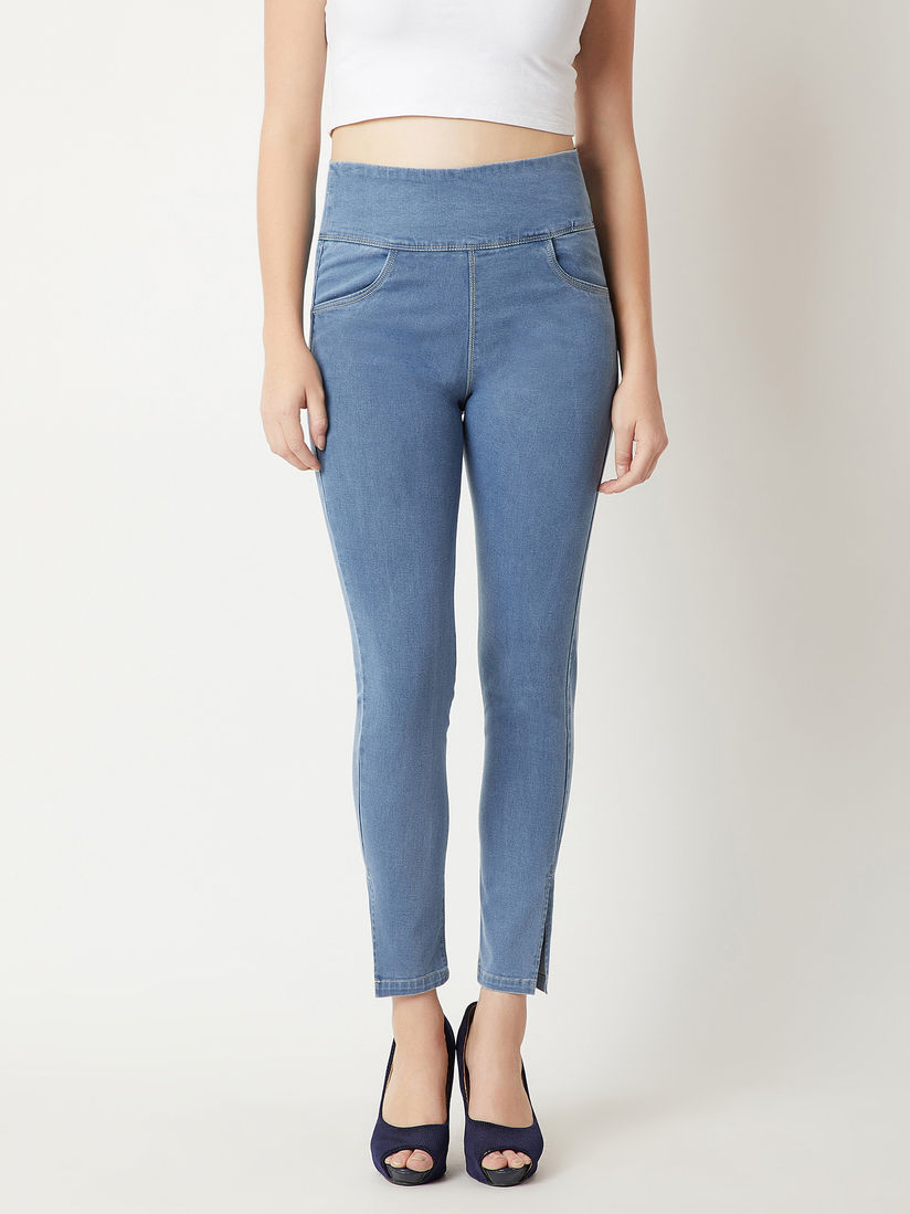 stretchable jeggings online