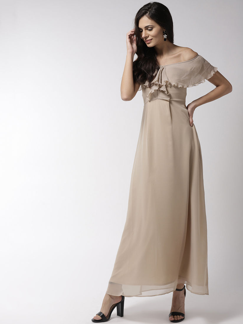 Solid maxi dress online Clearance