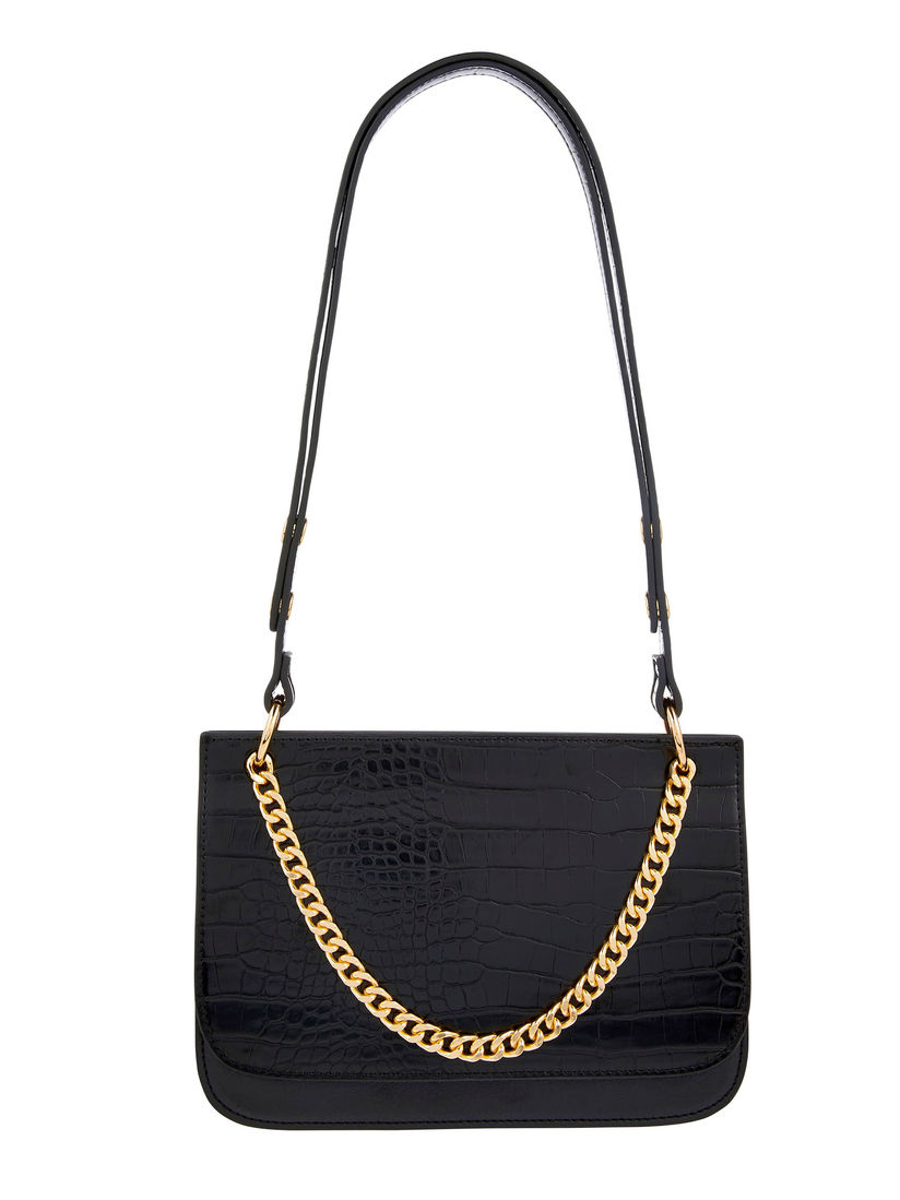 accessorize black cross body bag