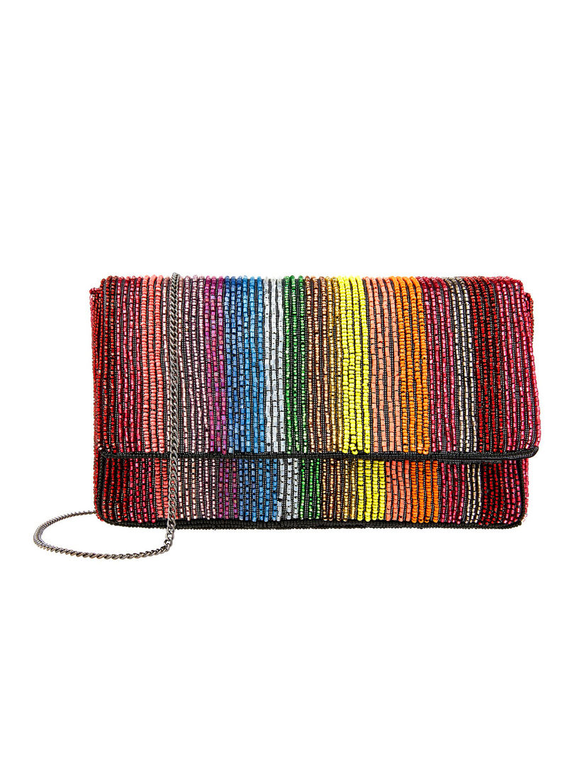 accessorize rainbow bag