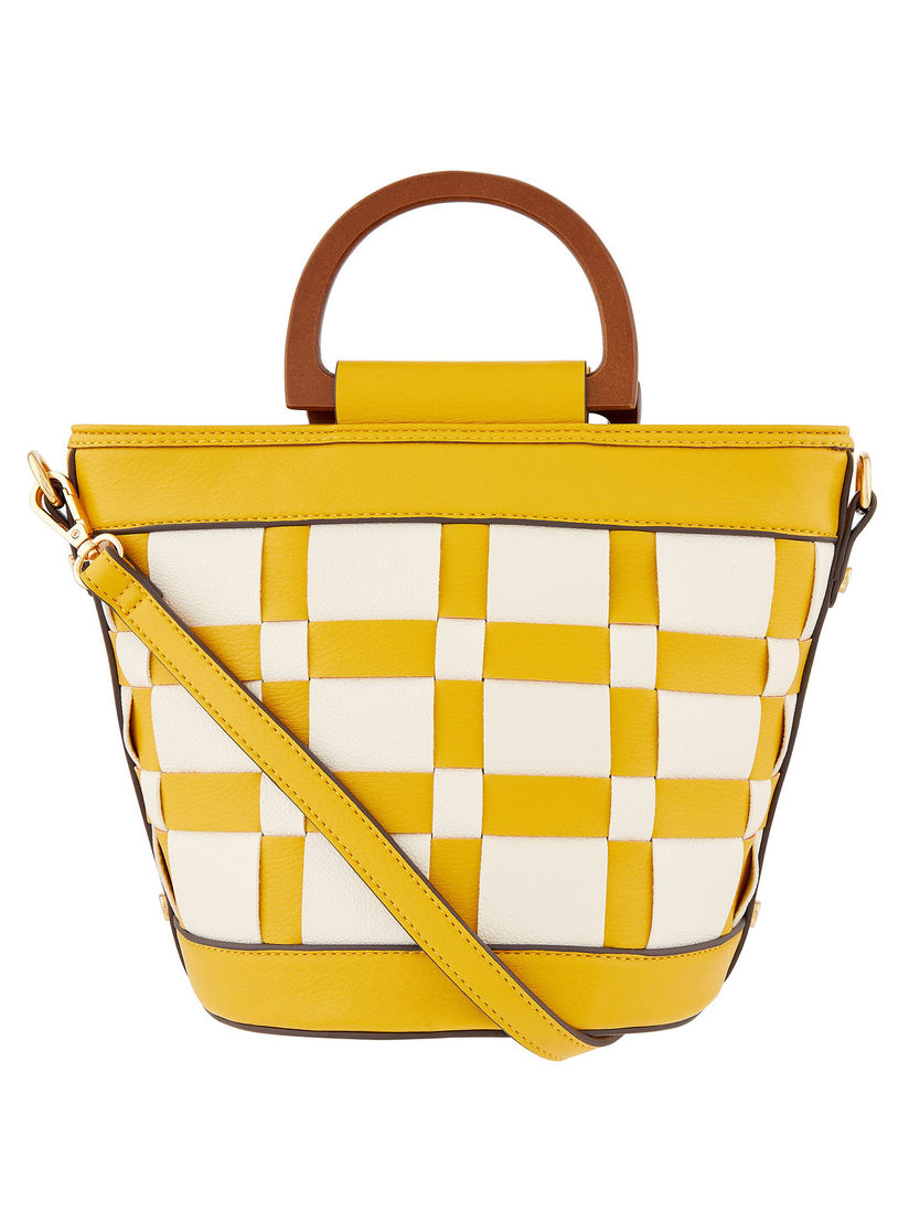 Accessorize yellow bag clearance