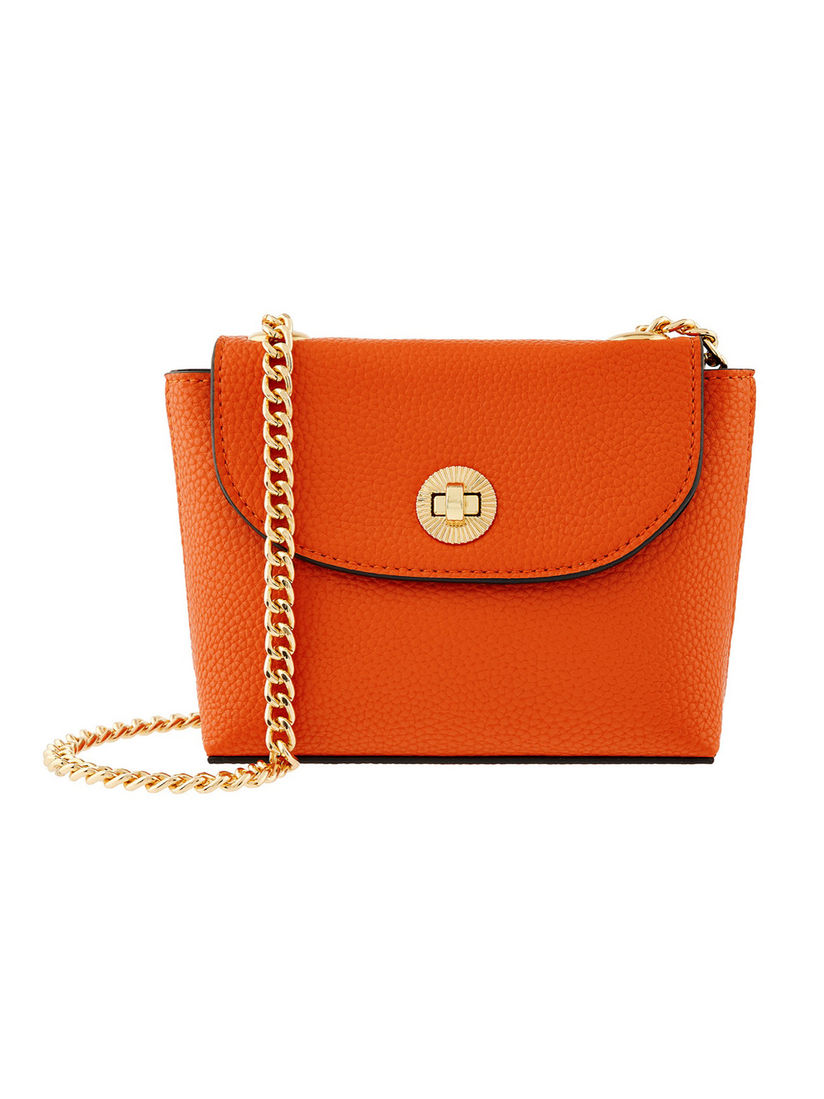 accessorize orange bag