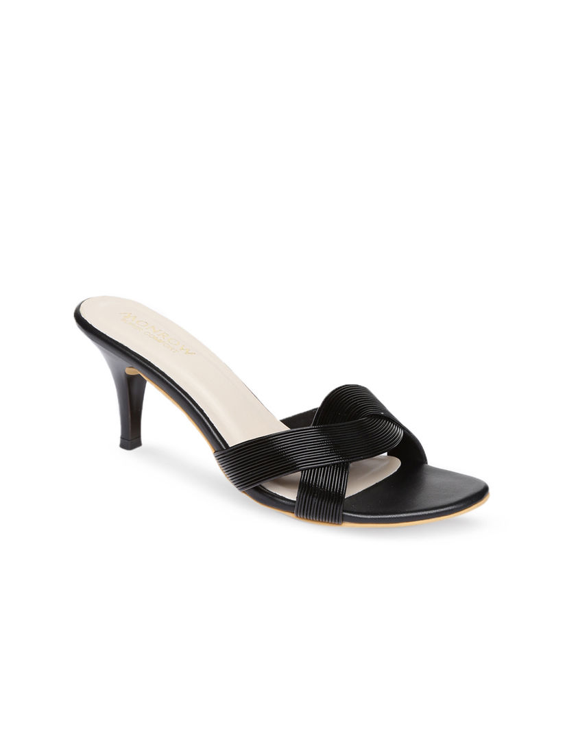 Monrow black heels clearance