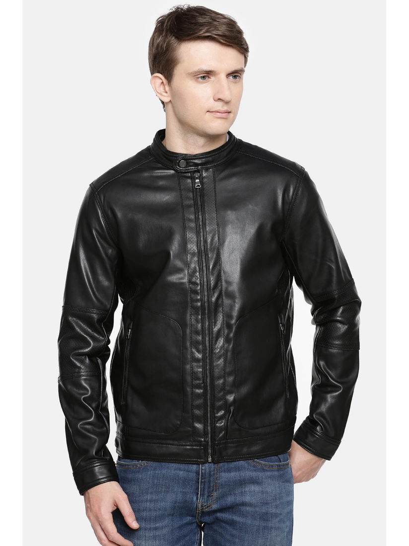 celio black jacket