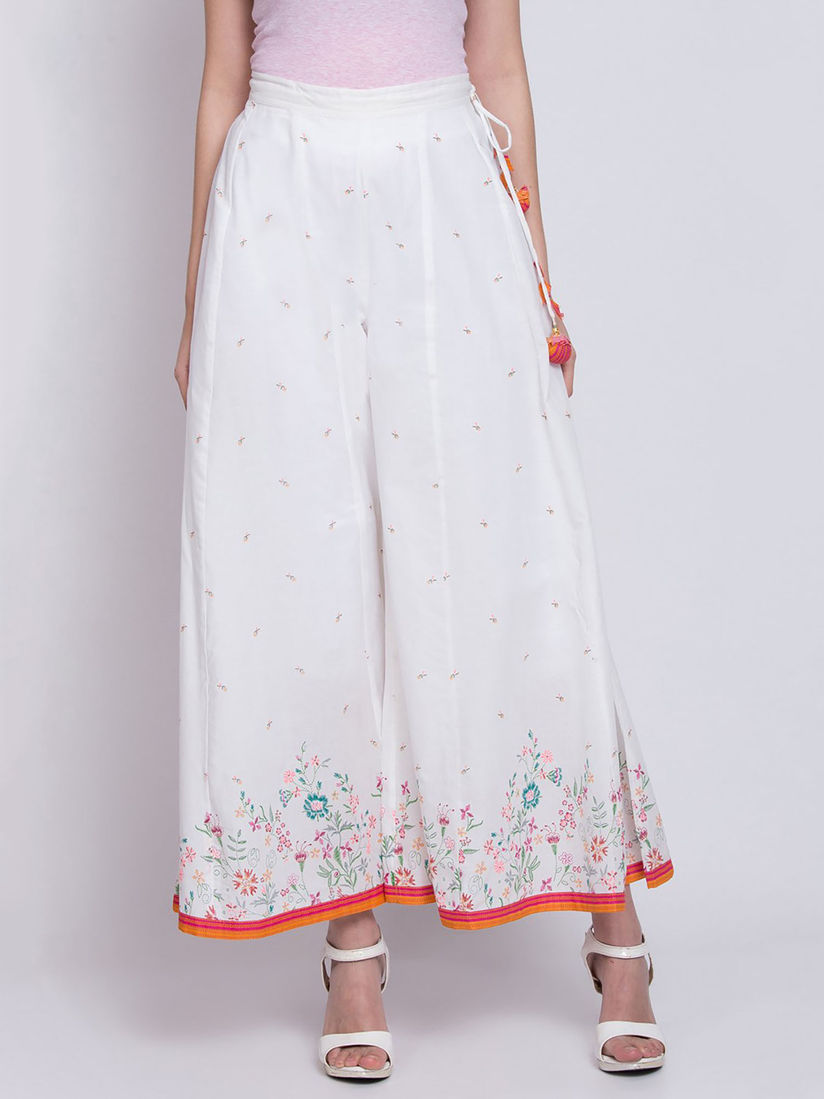 Biba white palazzo clearance
