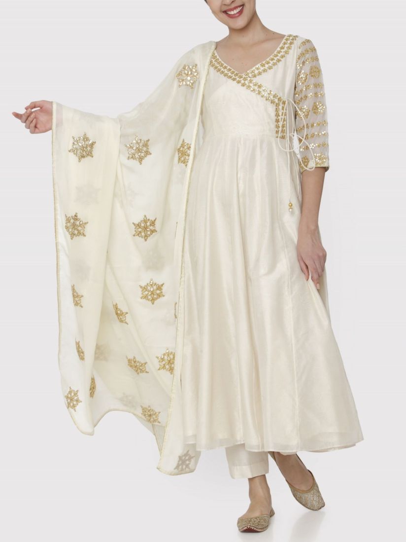Label En Salwar Suits And Sets Buy Label En Off White Anarkali With Dupatta And Pant Online Nykaa Fashion Get in your comfort zone by gifting yourself and your loved ones one of these. label en off white anarkali with dupatta and pant set of 3
