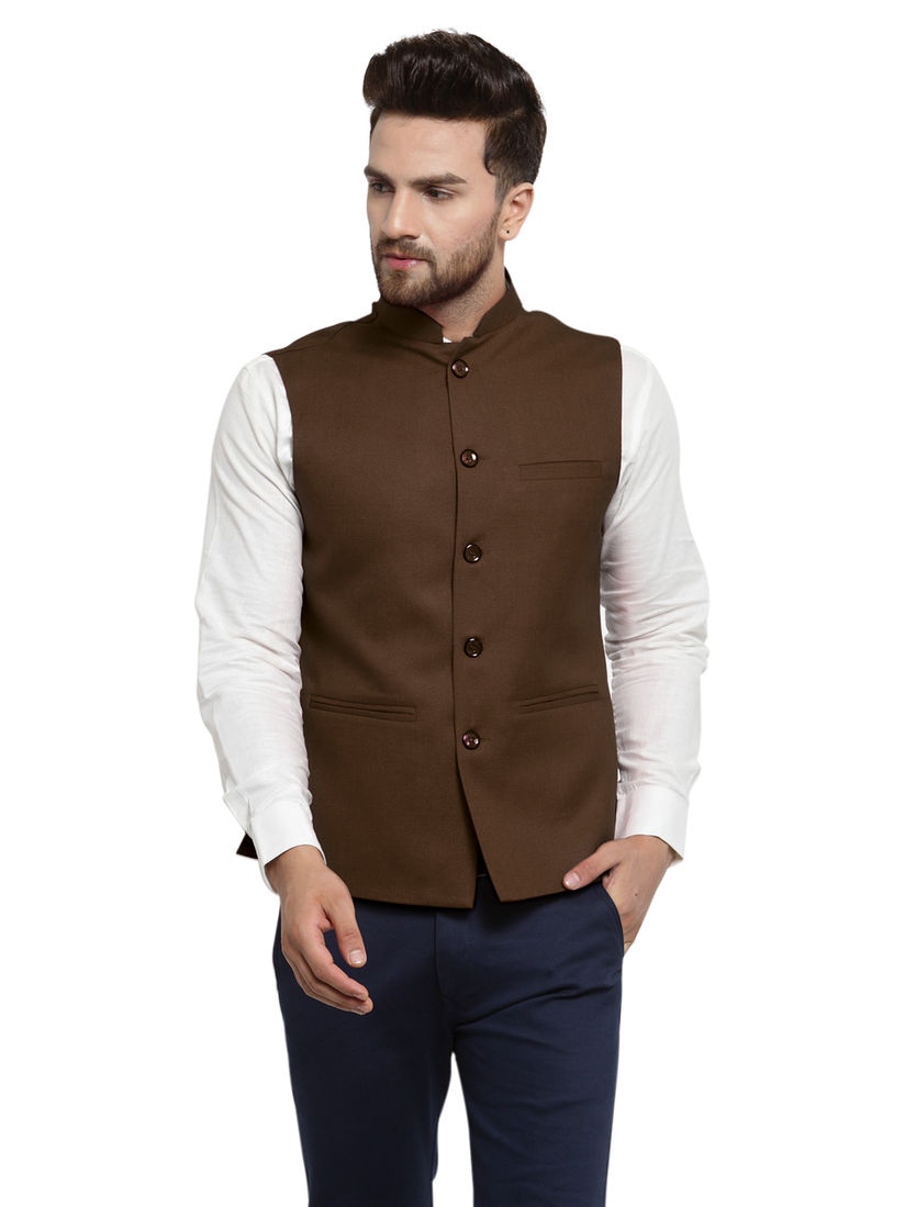 half nehru coat