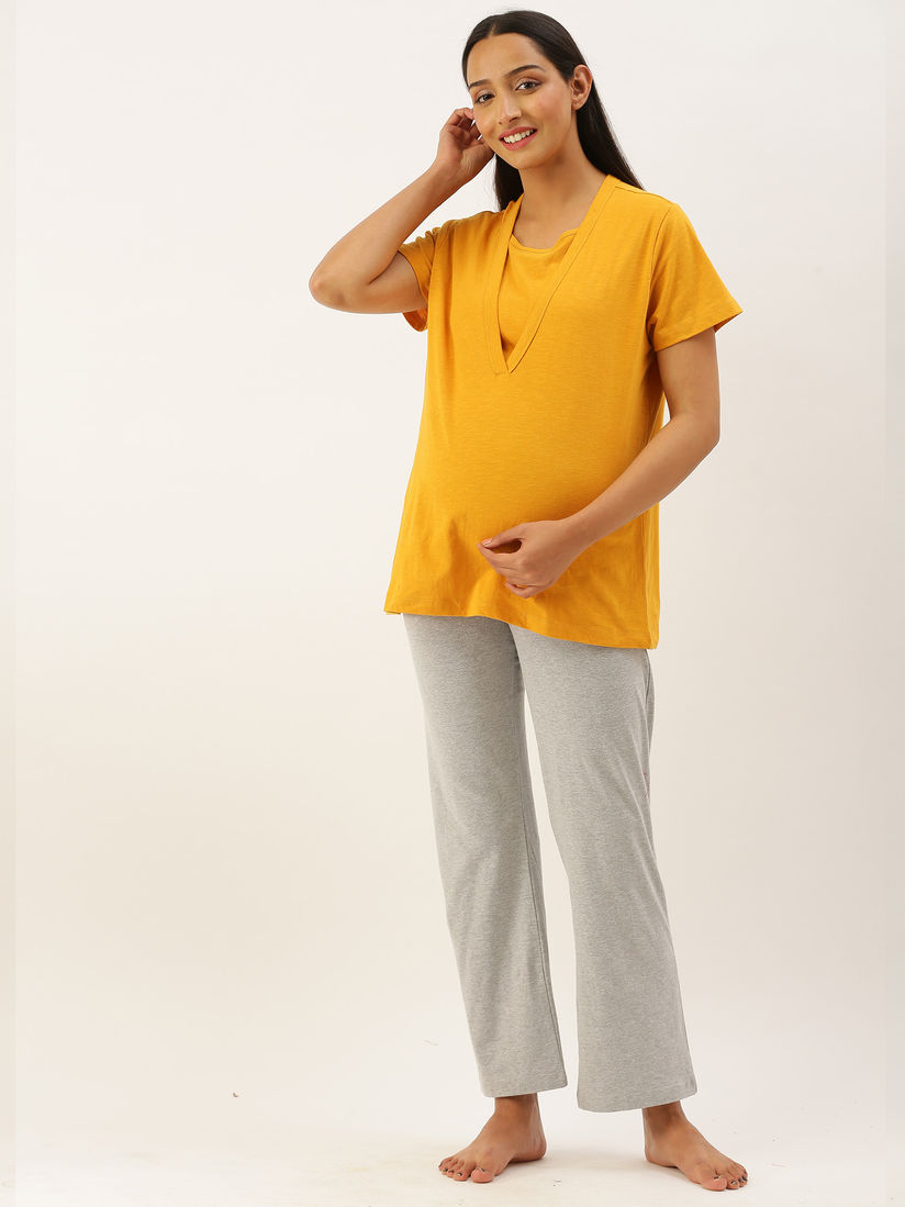 Pregnancy pyjama set clearance