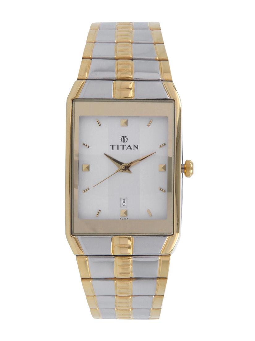 Titan watch gold and silver Clearance