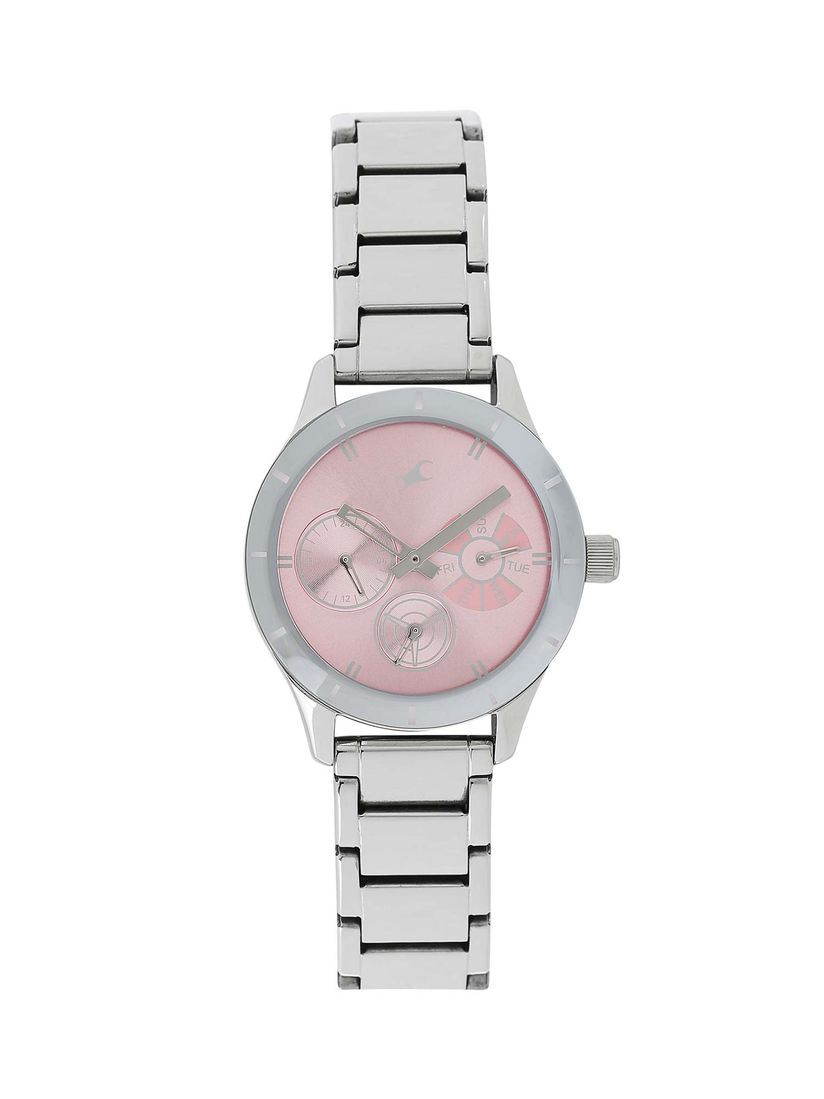 fastrack watch pink