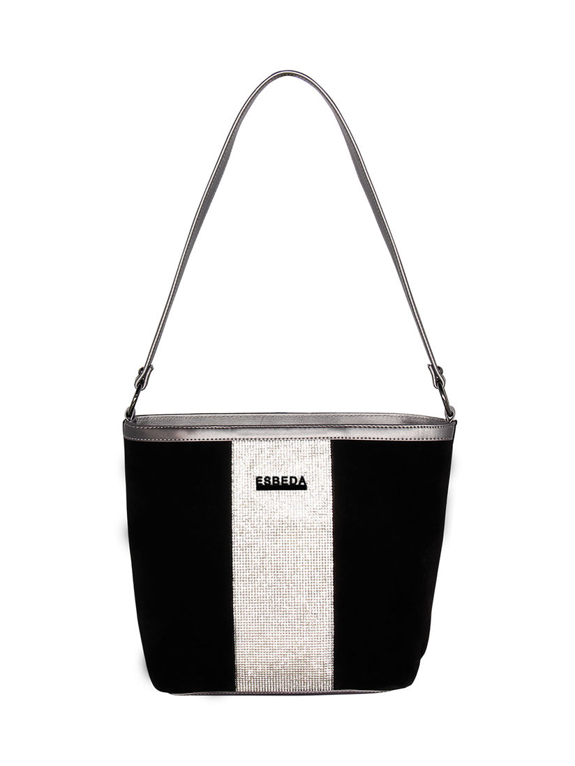 black suede handbags cheap