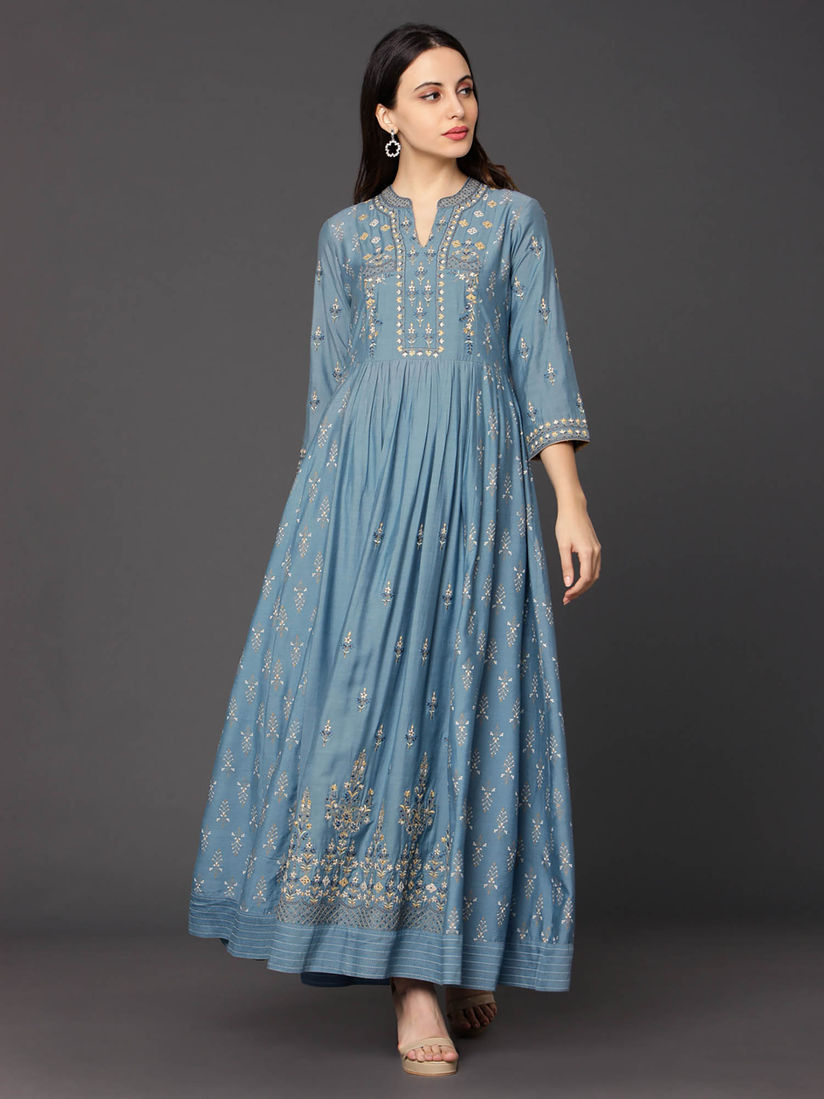 cotton silk frock