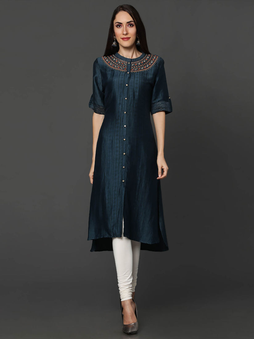 Satin kurtis online Outlet