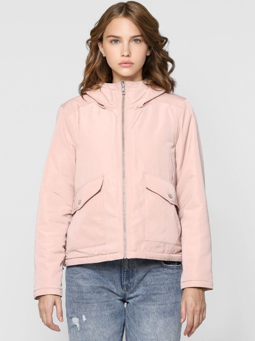 only pink jacket