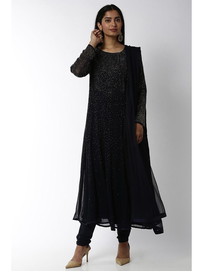 Soch Salwar Suits And Sets Buy Soch Navy Blue Embroidered Kurta Churidar And Dupatta Set Of 3 Online Nykaa Fashion By grace ellen queen 3 years ago. soch navy blue embroidered kurta churidar and dupatta set of 3