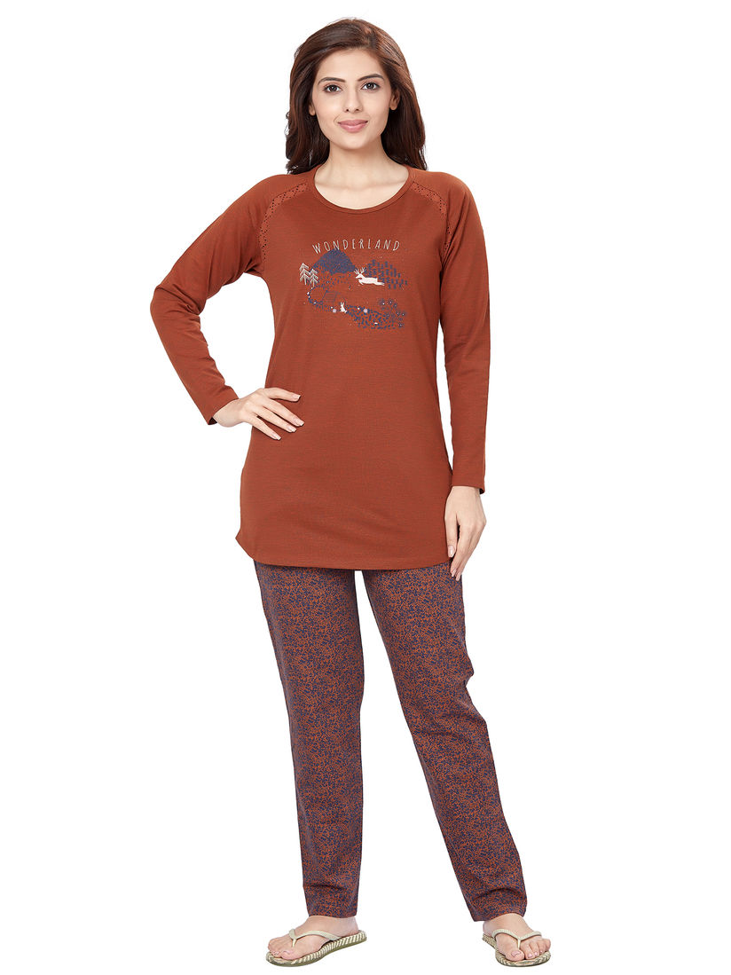 Long top pyjamas clearance