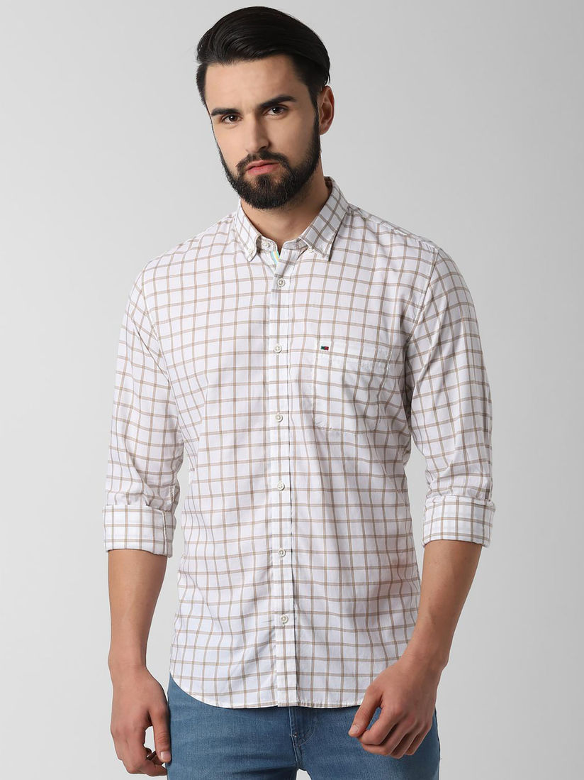 peter england casual shirts